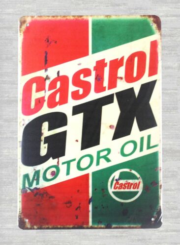 Reproduksi papan nama logam ka - Castrol Oil Gtx ulasan dan harga