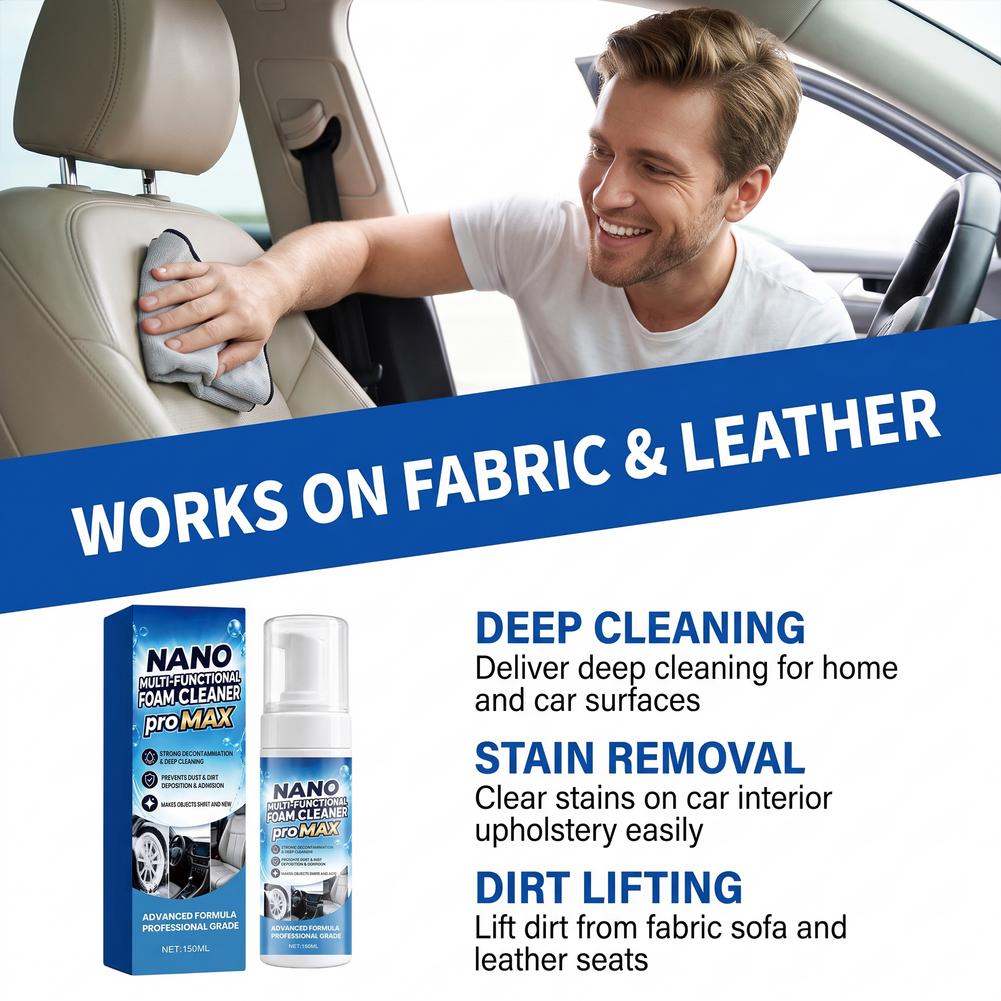 Pembersih Busa, membersihkan n - Seat Cleaner Fabric ulasan dan harga